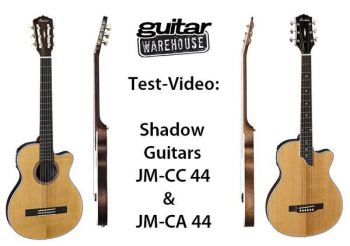 Shadow Guitars JM-CC 44 & JM-CA 44 - (Test-Video)