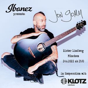 Ibanez und Klotz Interfaces präsentieren Jon Gomm Clinic Tour