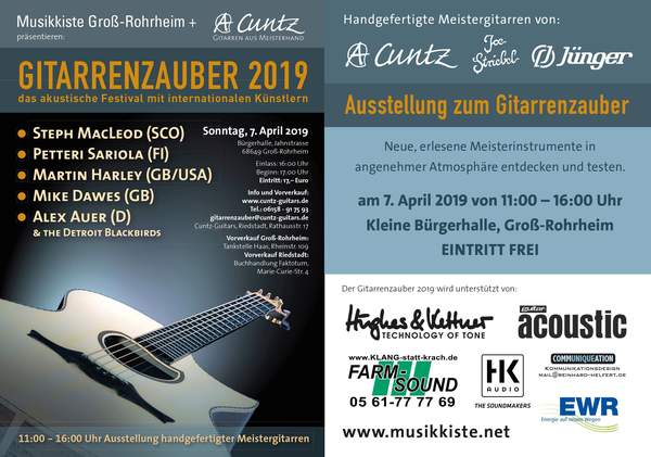 GITARRENZAUBER-Ausstellung 2019
